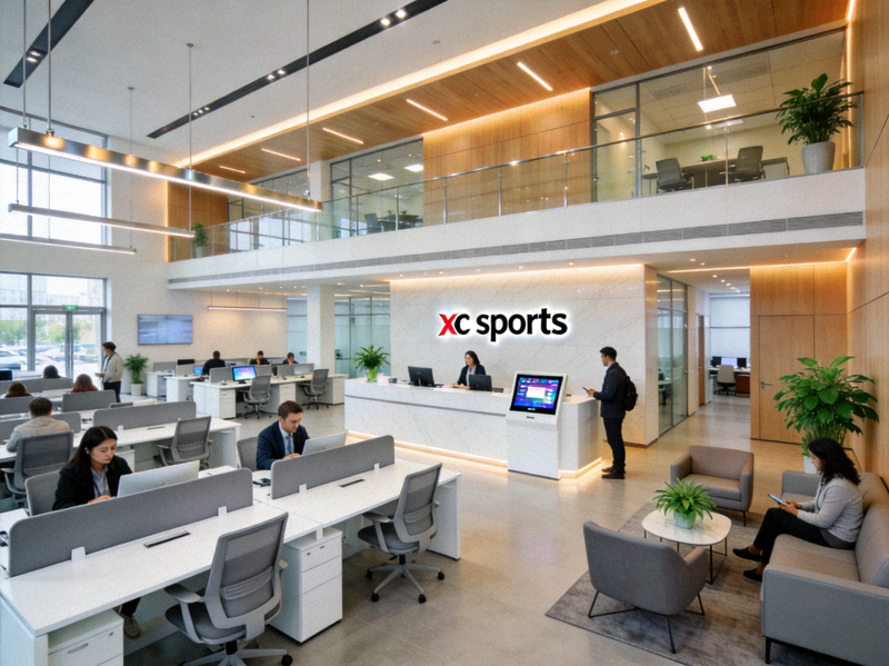 xc sports 现代化客户服务中心内部环境照片